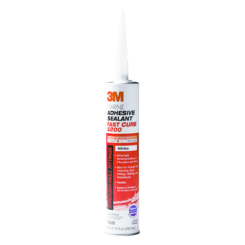 SILICON SELLADOR MARINO BLANCO 3M MARINE 5200 SECADO RAPIDO (06520)