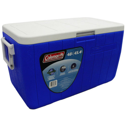 HIELERA COLEMAN 48 QT AZUL