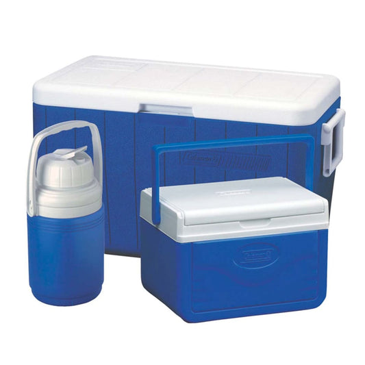 HIELERA COLEMAN  COMBO 48 QT AZUL