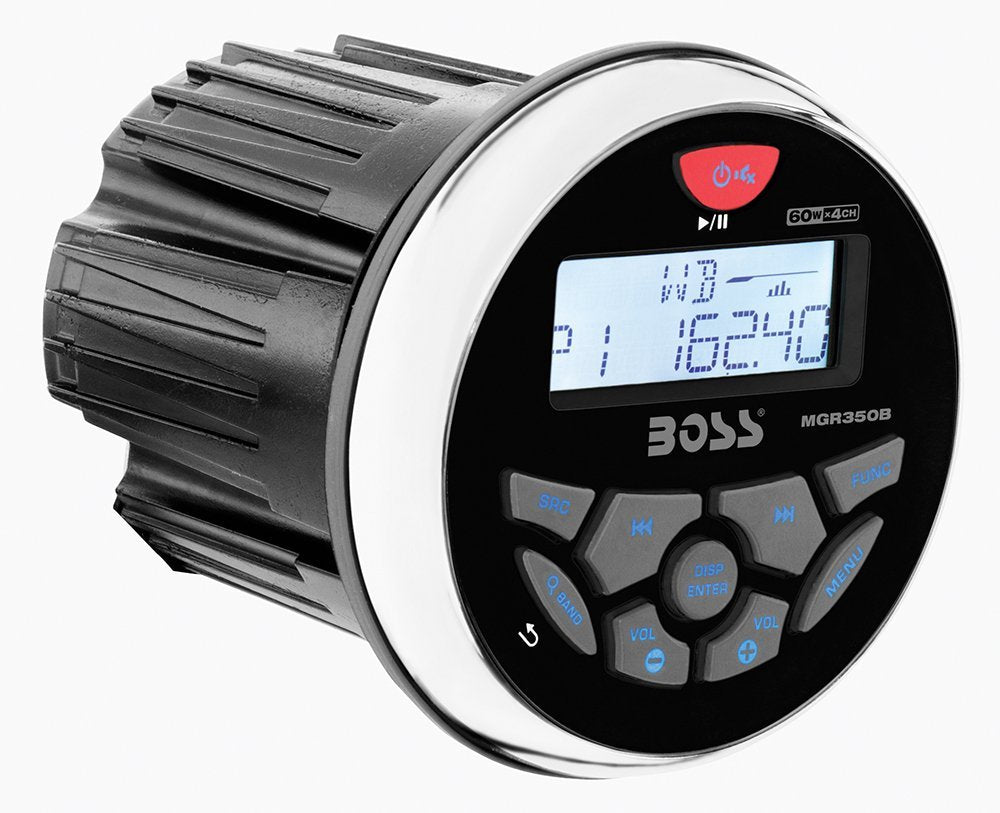 BOCINAS Y ESTEREO MARINO BOSS IPX6 BOCINAS 6.5" 180 WATT COLOR NEGRO MOD. MCKGB350B.6
