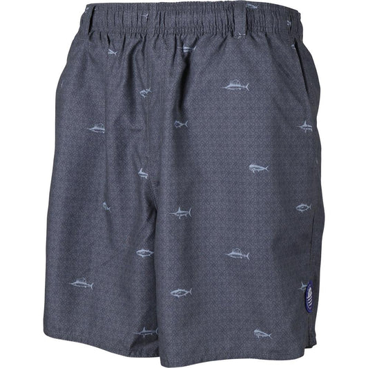 SHORT SIDECASTER CHARCOAL AFTCO