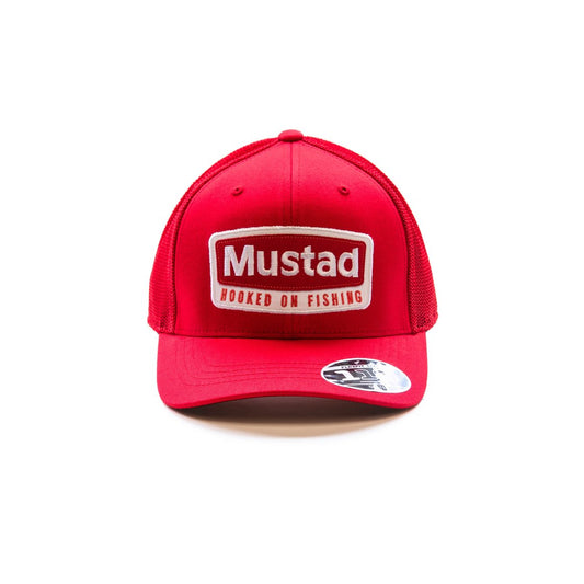 GORRA MUSTAD ROJA MALLA ROJA LOGO BLANCO MOD. MCAP08-RD-LXL-1