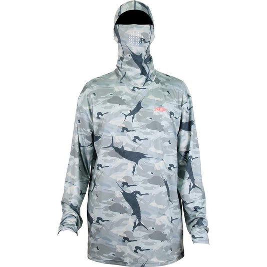 CAMISA MANGA LARGA GRAY NINJA 2 AFTCO